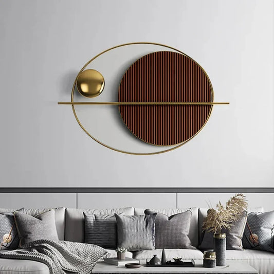 Geometry Harmony Luxury Metal Wall Art