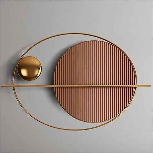 Geometry Harmony Luxury Metal Wall Art