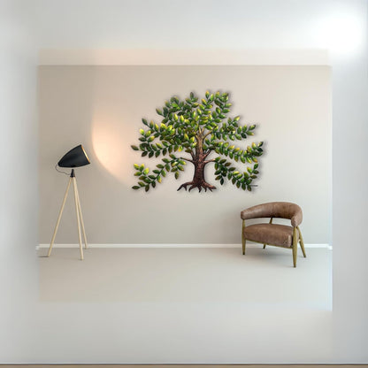 Green Willow Tree With Led Light