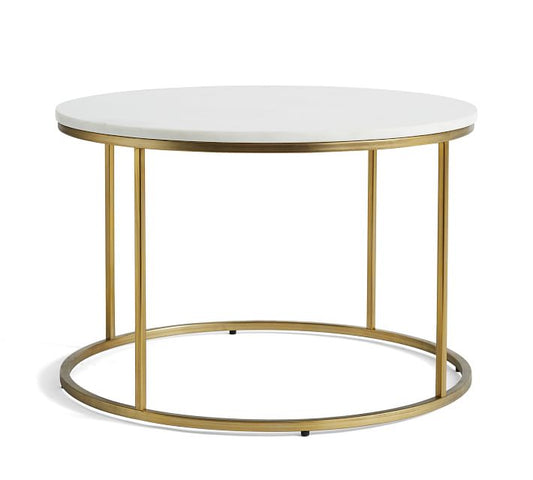 Round Modern Marble coffee table