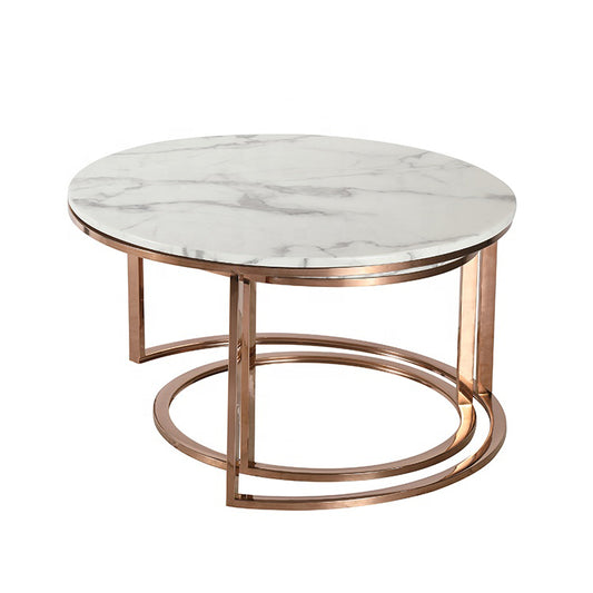 Stackable Marble Tables