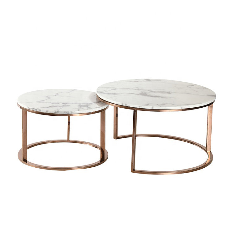 Stackable Marble Tables