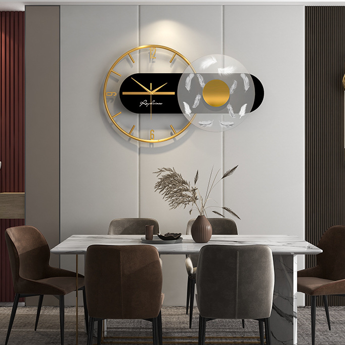 New Modern Design Metal Wall Clock