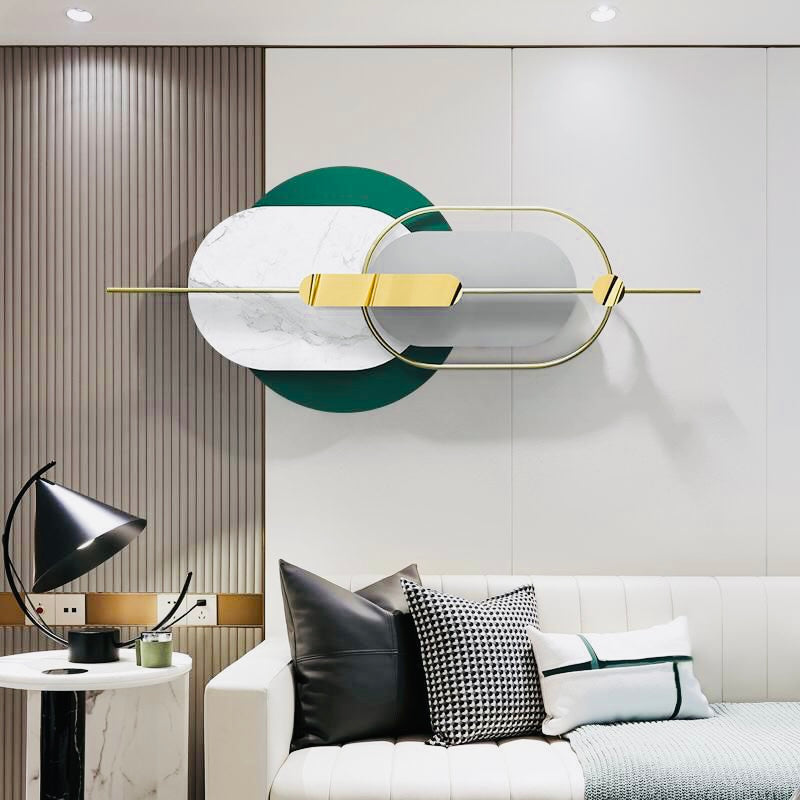 Luxurious Metal Wall Art (50 X 23 inches)