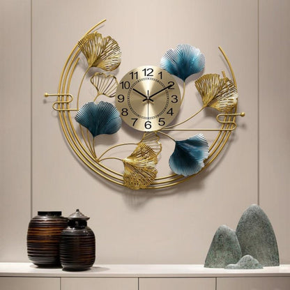 Elite Ticker Metal Wall Clock