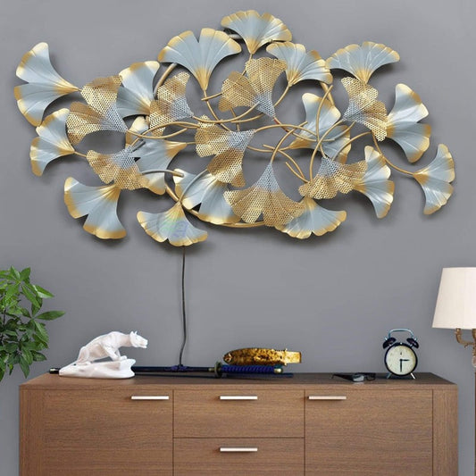 Water Lilly Metal Wall Hanging