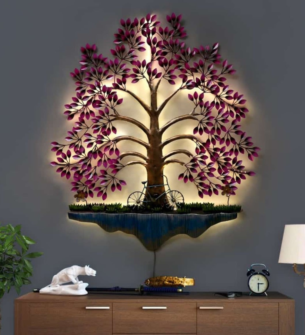 Pesto Tree Metal Wall Art