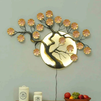 Peech Tree Wall Art With led